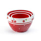 Red Cherry 3-Piece Bowl Set