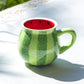 Terramoto Ceramic Summer Watermelon Hand Crafted Mug
