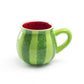 Terramoto Ceramic Watermelon Hand Painted Mug