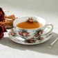 Grace Teaware Eye of Newt Floral Tea Cup and Saucer