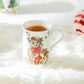 Christmas Tree and Bears Bone China Mug Set of 4