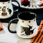 Halloween Witches Brew Mug with Flying Witch on the back