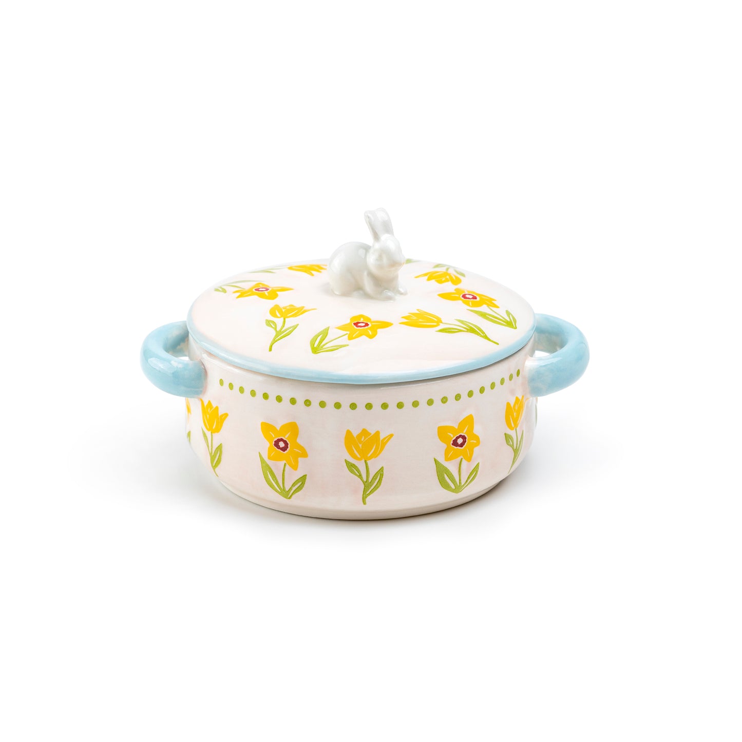 Spring Daffodil Bunny Mini Candy Jar