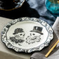 8.5" Halloween Skulls Dessert / Salad Plate