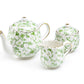 Greeny Garden Fine Porcelain 3-Piece Tea Set