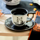 Halloween Victorian Skeletons 5-Piece Tea Set