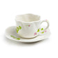 Julia's Clover Garden Fine Porcelain Tea Cup and Saucer