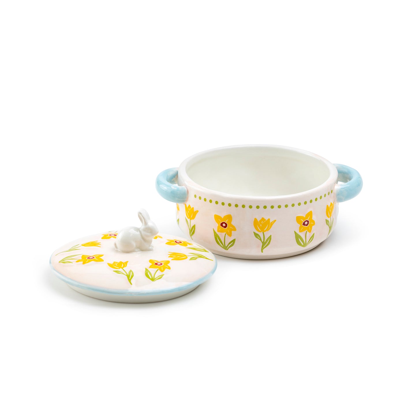 Spring Daffodil Bunny Mini Candy Jar