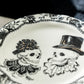 8.5" Halloween Skulls Dessert / Salad Plate