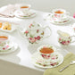 Kensington Pink Rose Bone China 11-Piece Tea Set