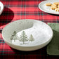 Winter Pine Trees 10" Pasta Bowl