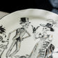 8.5" Halloween Skeletons Dessert / Salad Plate