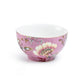 Peacock Lotus Garden Pink Fine Porcelain Bowl