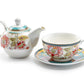 Emperor's Garden Fine Porcelain Tea For One Set