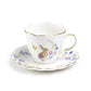 Meadow Bunny Fine Porcelain Tea Cup and Saucer