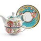 Emperor's Garden Fine Porcelain Tea For One Set