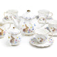 Meadow Bunny Fine Porcelain Tea Set