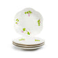 Julia's Clover Garden Fine Porcelain Dessert Plate