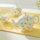 Floral Elephant Fine Porcelain Tea Set