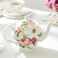 Kensington Pink Rose Bone China Teapot