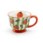 Tomato Green Stripe Mug
