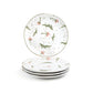 Holly Berries Organic Shape Dessert/Dinner Plate