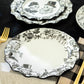 11" Halloween Midnight Gothic Dinner Plate