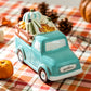 fall gather pumpkin truck mint jar