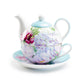 Stechcol Gracie China Floral Bouquet Fine Porcelain Tea For One