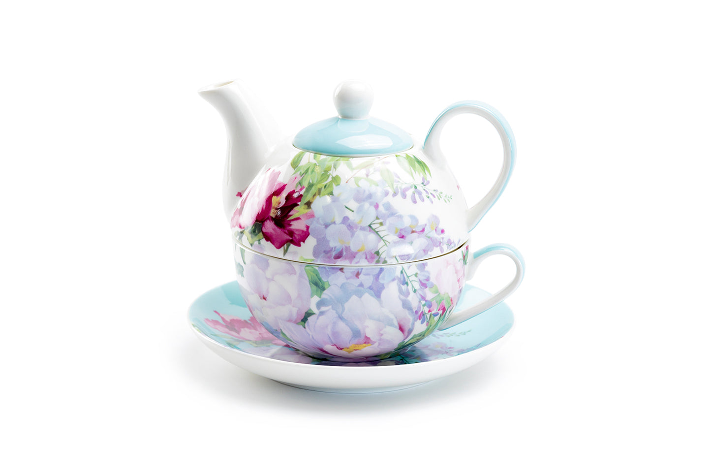 Stechcol Gracie China Floral Bouquet Fine Porcelain Tea For One