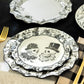 11" Halloween Midnight Gothic Dinner Plate