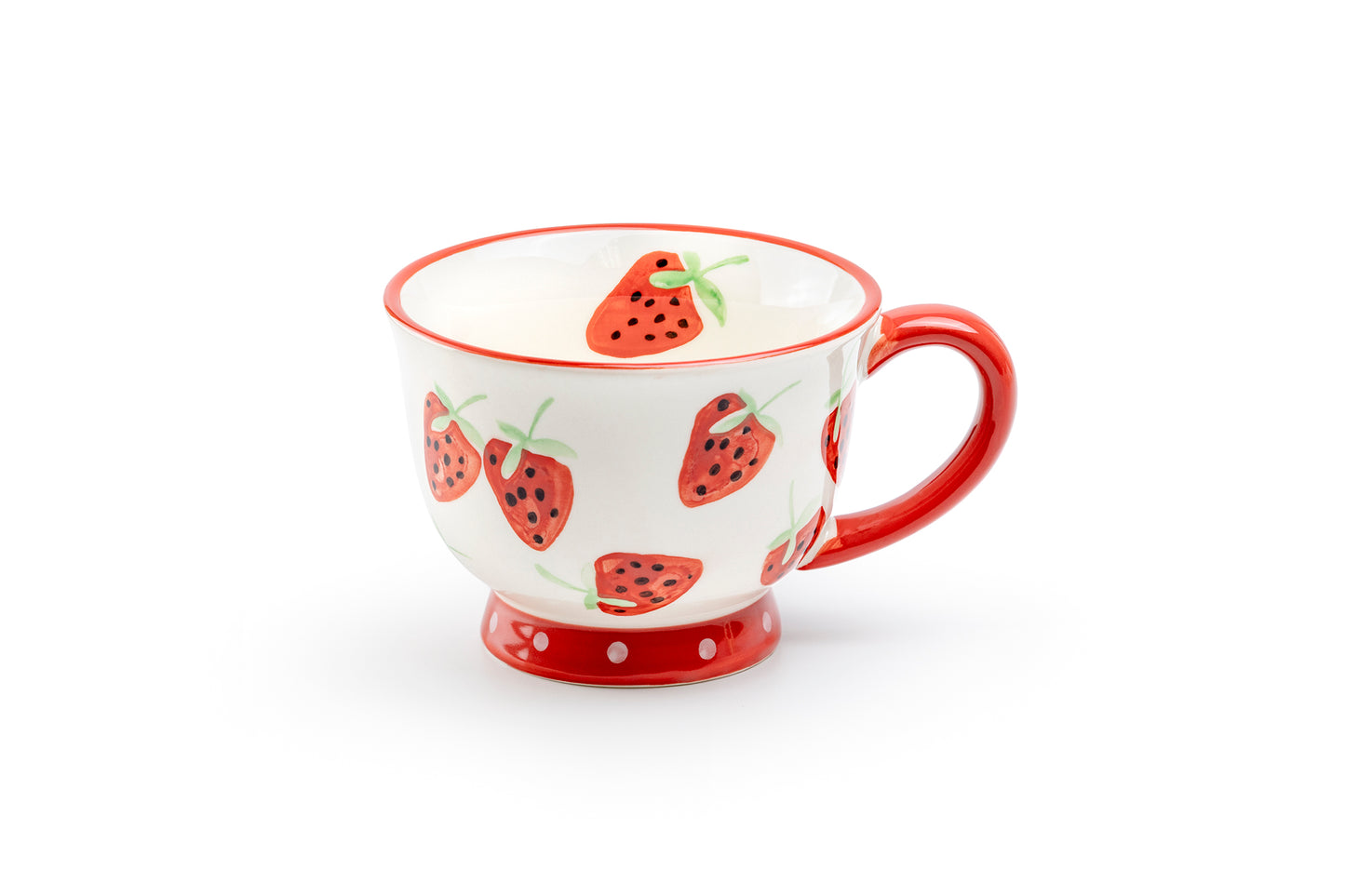 Strawberry Dot Mug