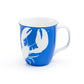 Blue Lobster Bone China Mug