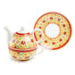 Floral Spice Fine Porcelain Tea For One Set