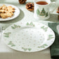 Grace Teaware 10.5" Christmas Pine Trees Fine Porcelain Dinner Plate