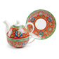 Eastern Elegance Fine Porcelain Tea For One Set