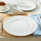 White Gold Sia Fine Porcelain Dessert/Dinner Plate
