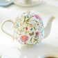 Butterfly Garden Fine Porcelain Teapot