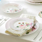 Liz's Rose Garden Bone China Dessert / Dinner Plate