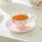 Beau Rose Bone China Tea Cup and Saucer