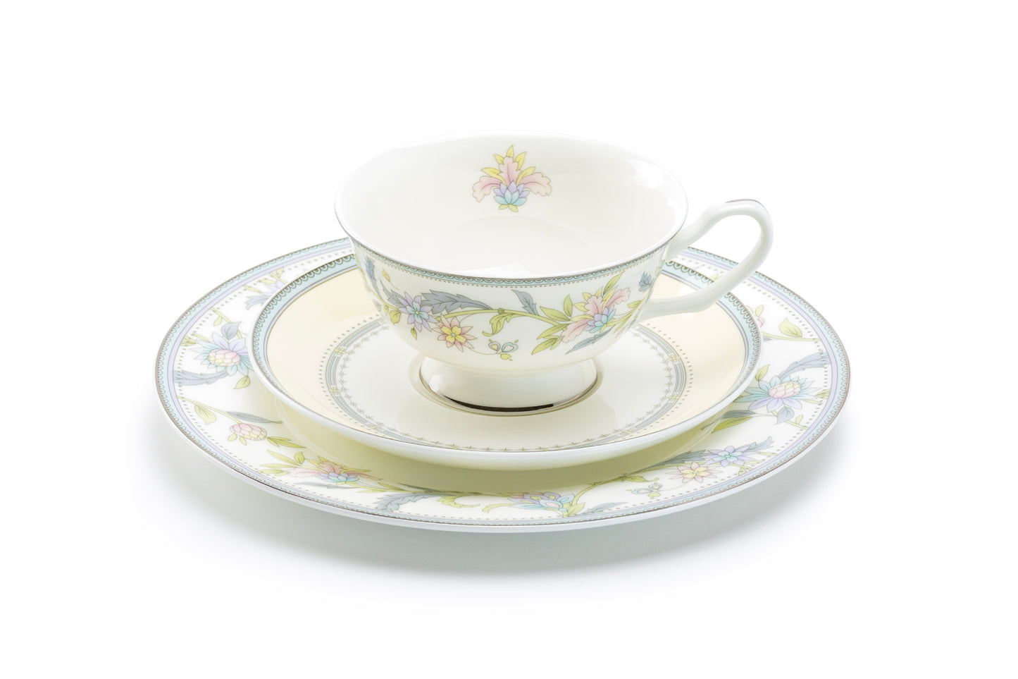 Lotus Garden Bone China Tea Set