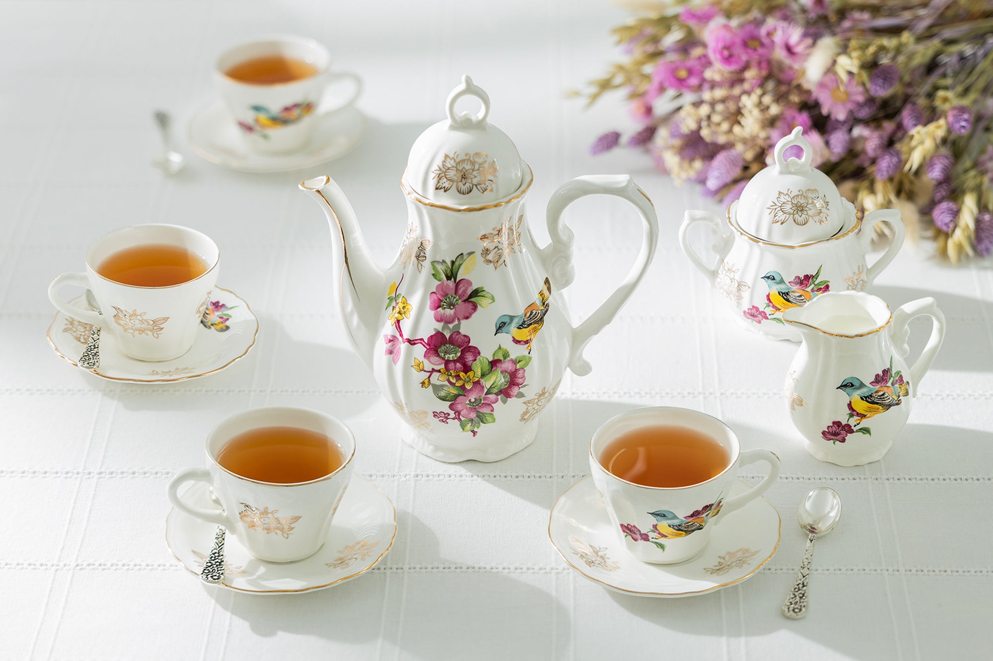 Childrens china tea set on sale