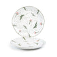 Holly Berries Organic Shape Dessert/Dinner Plate