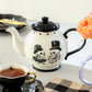 Halloween Victorian Skulls Teapot