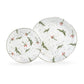 Holly Berries Organic Shape Dessert/Dinner Plate