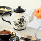 Halloween Victorian Skulls Teapot