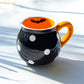 Terramoto Ceramic Halloween Bat Dots Mug