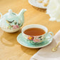Robin's Rose Garden Fine Porcelain Tea For One Set