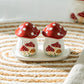 Gift Boxed Fairytale Red Mushroom Salt and Pepper Shaker Set