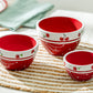 Red Cherry 3-Piece Bowl Set